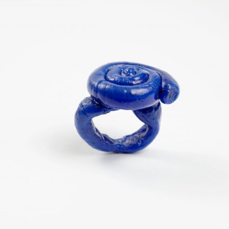 Plastic doodle ring nr.5